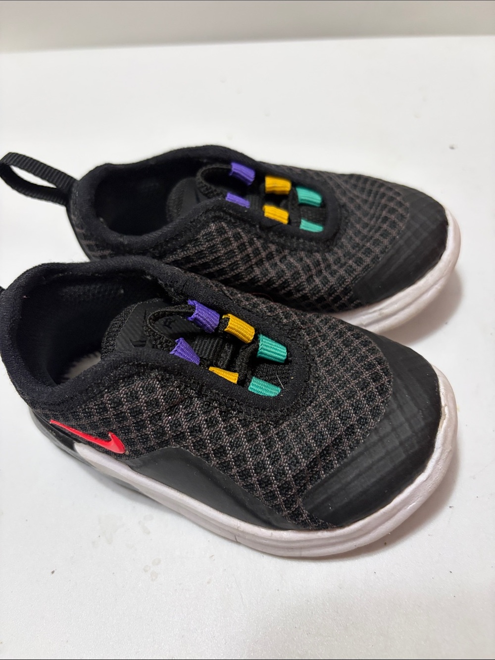 Nike Air Max Motion 2 Black AQ2744-009 Baby Unisex Toddler Size 4C - Picture 7 of 14